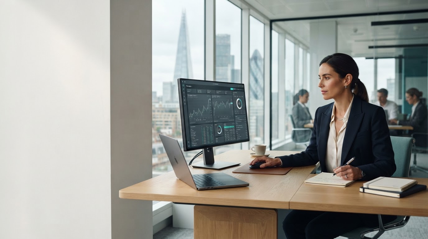 Sereno Fianceza predictive analytics interface representing calibrated capital management